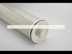 7μm फिल्ट्रेशन क्षेत्र के साथ 60 इंच तापमान पानी फिल्टर