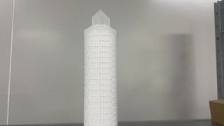 पॉलीप्रोपाइलीन कोर के साथ 10 इंच पीपी प्लीटेड फ़िल्टर कार्ट्रिज