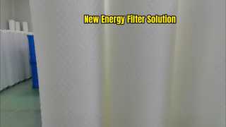 99.8% दक्षता पीपी ग्लास फाइबर 60 इंच उच्च प्रवाह फ़िल्टर कार्ट्रिज