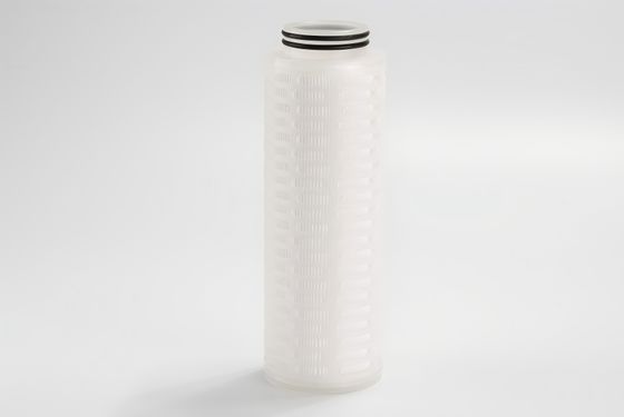 83 श्रृंखला प्लीटेड फ़िल्टर कार्ट्रिज Ф80mm FPD निर्माण के लिए 120L/मिनट उच्च प्रवाह दर के साथ