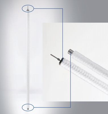 छोटे दबाव ड्रॉप और बड़ी प्रदूषक धारण क्षमता के लिए हनीकॉम्ब संरचना के साथ PLX श्रृंखला स्ट्रिंग वाउंड हाई फ्लो फिल्टर कार्ट्रिज