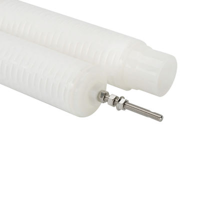 आयरन ऑक्साइड को हटाने के लिए बिजली संयंत्रों के लिए 3.5m3/h~4.5m3/h प्रवाह दर के साथ 40 इंच कंडेनसेट पॉलिशिंग फिल्टर