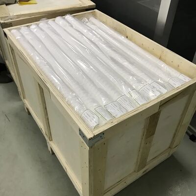 पीएचएफजेड सीरीज बैकफ्लश करने योग्य प्लीटेड फिल्टर कारतूस 40 "और 30" वेल्डेड डिजाइन के साथ पावर प्लांट कंडेनसेट वाटर में आयरन हटाने के लिए