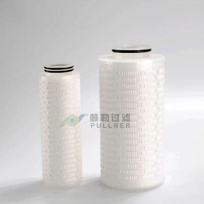 130 सीरीज φ130mm प्लीटेड हाई फ्लो फिल्टर कार्ट्रिज, 200L/min प्रवाह दर और 2m² निस्पंदन क्षेत्र के साथ