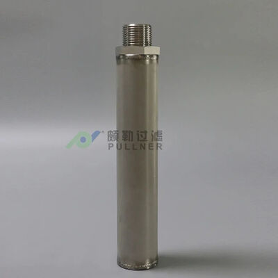 उच्च प्रवाह अनुप्रयोगों के लिए उच्च तापमान और संक्षारण प्रतिरोध के साथ 10 इंच 316L स्टेनलेस स्टील सिंटरड मेश फिल्टर कार्ट्रिज