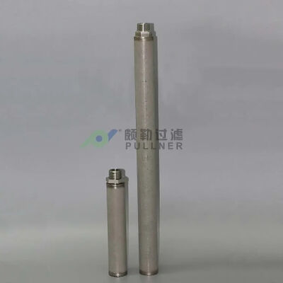 उच्च प्रवाह अनुप्रयोगों के लिए उच्च तापमान और संक्षारण प्रतिरोध के साथ 10 इंच 316L स्टेनलेस स्टील सिंटरड मेश फिल्टर कार्ट्रिज