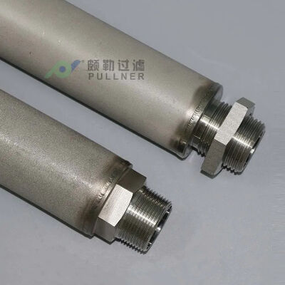 उच्च प्रवाह अनुप्रयोगों के लिए उच्च तापमान और संक्षारण प्रतिरोध के साथ 10 इंच 316L स्टेनलेस स्टील सिंटरड मेश फिल्टर कार्ट्रिज