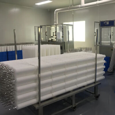 उच्च प्रवाह निस्पंदन के लिए पॉलीप्रोपाइलीन मीडिया के साथ 70'' पावर प्लांट कंडेनसेट वाटर प्लीटेड फिल्टर कार्ट्रिज