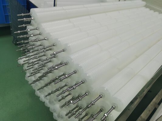 6.5㎡ फ़िल्टर क्षेत्र कंडेनसेट पॉलिशिंग फ़िल्टर, पॉलीप्रोपाइलीन सामग्री