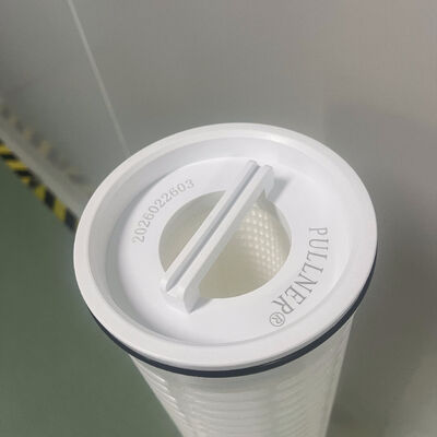 जल उपचार के लिए 110M3/H प्रवाह दर और पीपी फिल्टर मीडिया के साथ 40 इंच का उच्च प्रवाह फिल्टर कारतूस