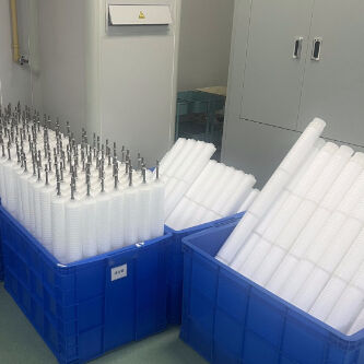 70 इंच पीपी प्लीटेड फिल्टर कार्ट्रिज पावर प्लांट में कंडेंस वाटर के लिए