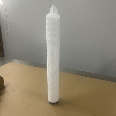 99.98% Filtration Efficiency 226 Fin PPM Series Polypropylene Pleated Water Filter Cartridge for High Viscosity Liquids