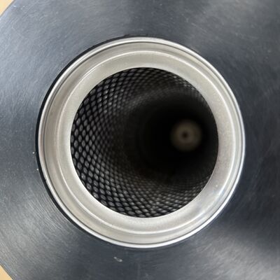 0.8 Mpa डिज़ाइन प्रेशर के साथ 5'' बड़े व्यास वाला 304/316L स्टेनलेस स्टील मेश फिल्टर कार्ट्रिज