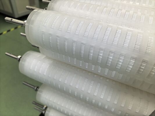 70 इंच लंबाई पॉलीप्रोपाइलीन (पीपी) सामग्री हाई फ्लो पीएचएफ़जेड कंडेनसेट पॉलिशिंग फ़िल्टर कार्ट्रिज