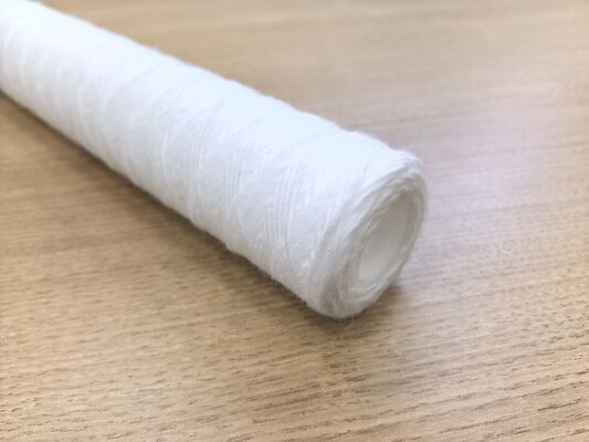 5 माइक्रोन 40" स्ट्रिंग वाउंड फिल्टर कार्ट्रिज कंडेंस्ड वाटर ट्रीटमेंट के लिए