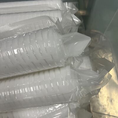 PBT Series All Polyester PET High Flow Filter Cartridge for Precision Filtration with 120°C High Temperature and 4 Bar Working Pressure