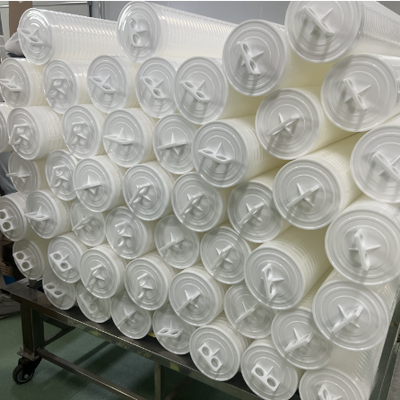 Industrial Large Flow PP Pleated Filter Cartridge with 1um-100um Micron Range for RO Pre-filtration