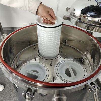 त्वरित चांगआउट पीपी रिप्लेसमेंट उच्च प्रवाह दर फ़िल्टर तत्व रासायनिक उद्योग फ़िल्टर कार्ट्रिज